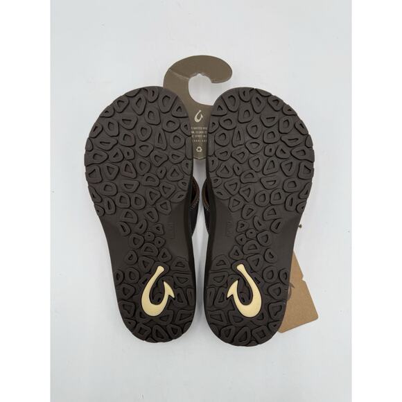 Olukai OHANA Men's NEW Sandal Dark Java / Ray US Size 8 - Picture 6 of 6